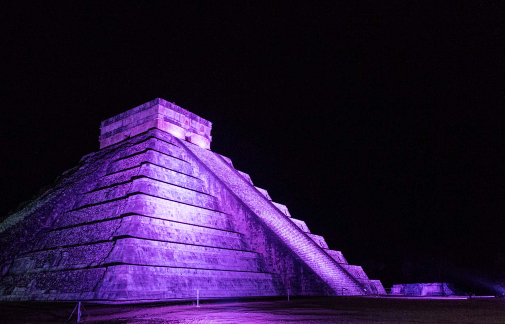chichen-itza-nuit Noches de Kukulcan à Chichen Itza