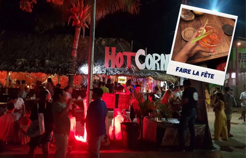Faire la fête à Holbox
