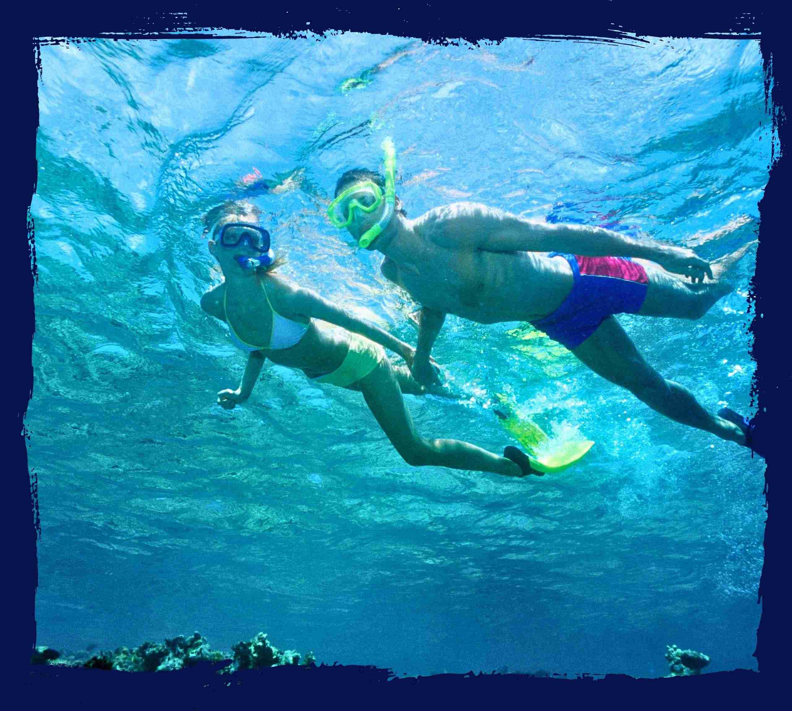 snorkeling-sian-kaan nager sur le récif de sian ka'an
