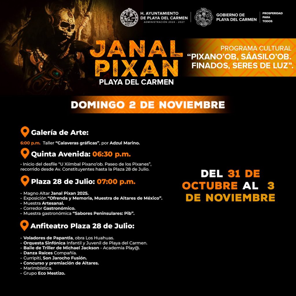 Programme Fête des Morts 2 novembre