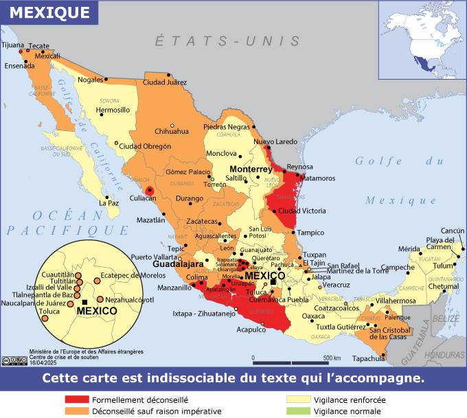 sécurité au Mexique