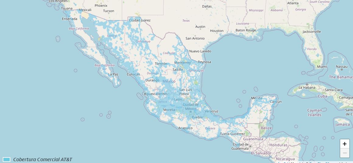 Carte SIM TuSIMViajera Mexique - 15 Go Data/Appels/SMS 30 Jours - Roaming USA Canada - Triple Découpe