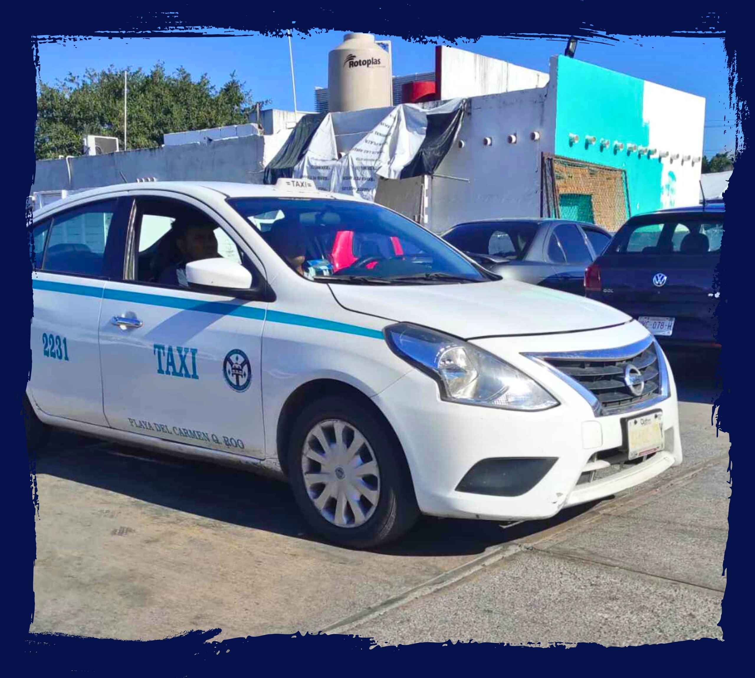 Taxi à Playa del Carmen