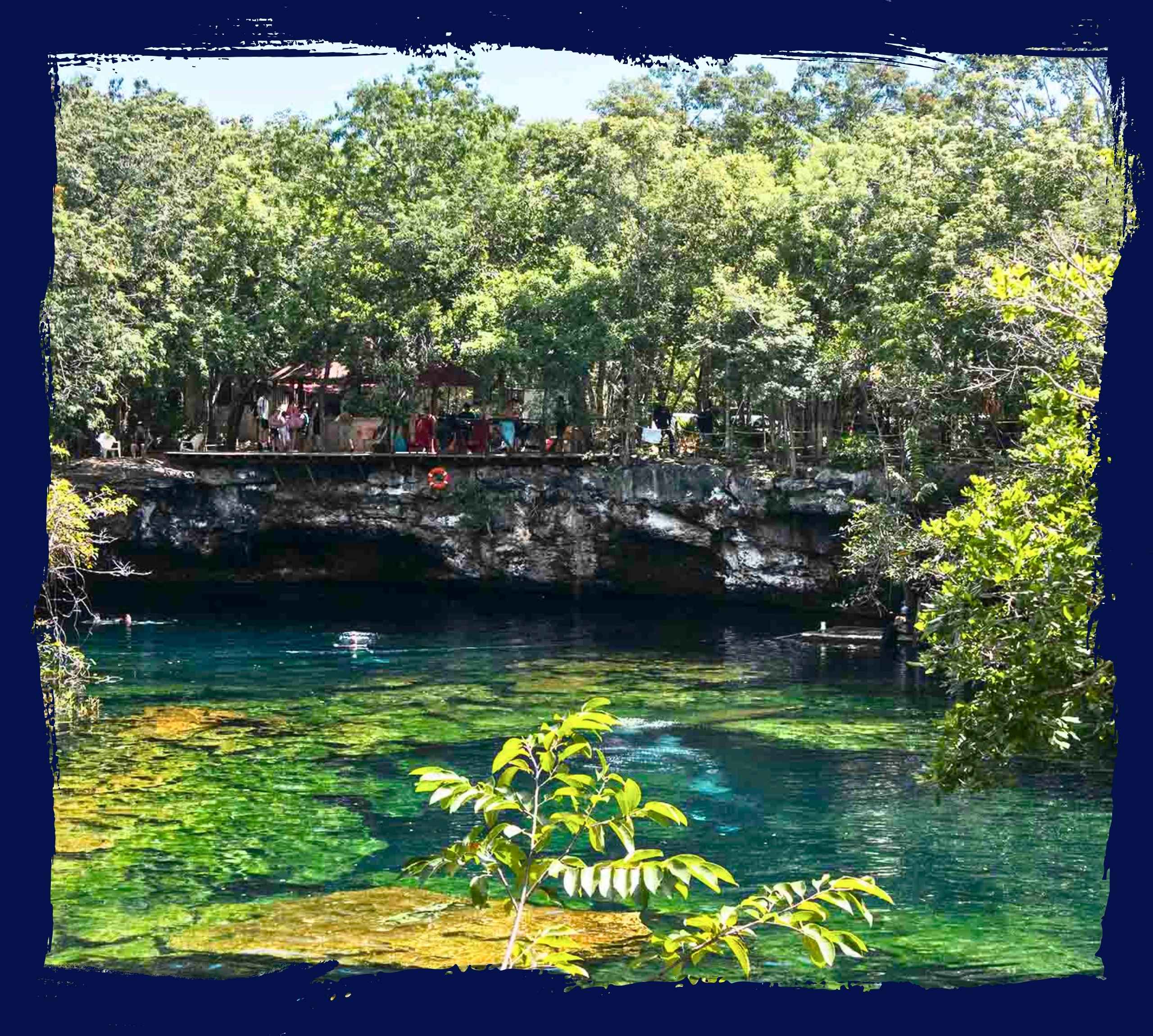 cenote jardin del eden au Mexique
