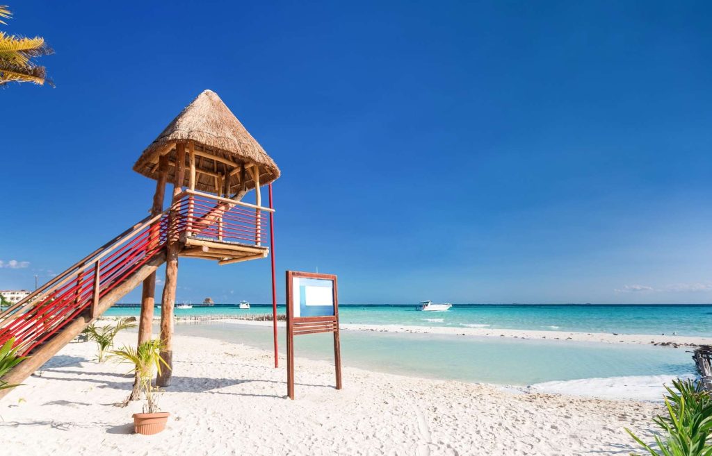 Isla Mujeres au Mexique