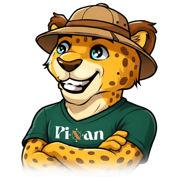 Mascotte jaguar de Pixan Riviera