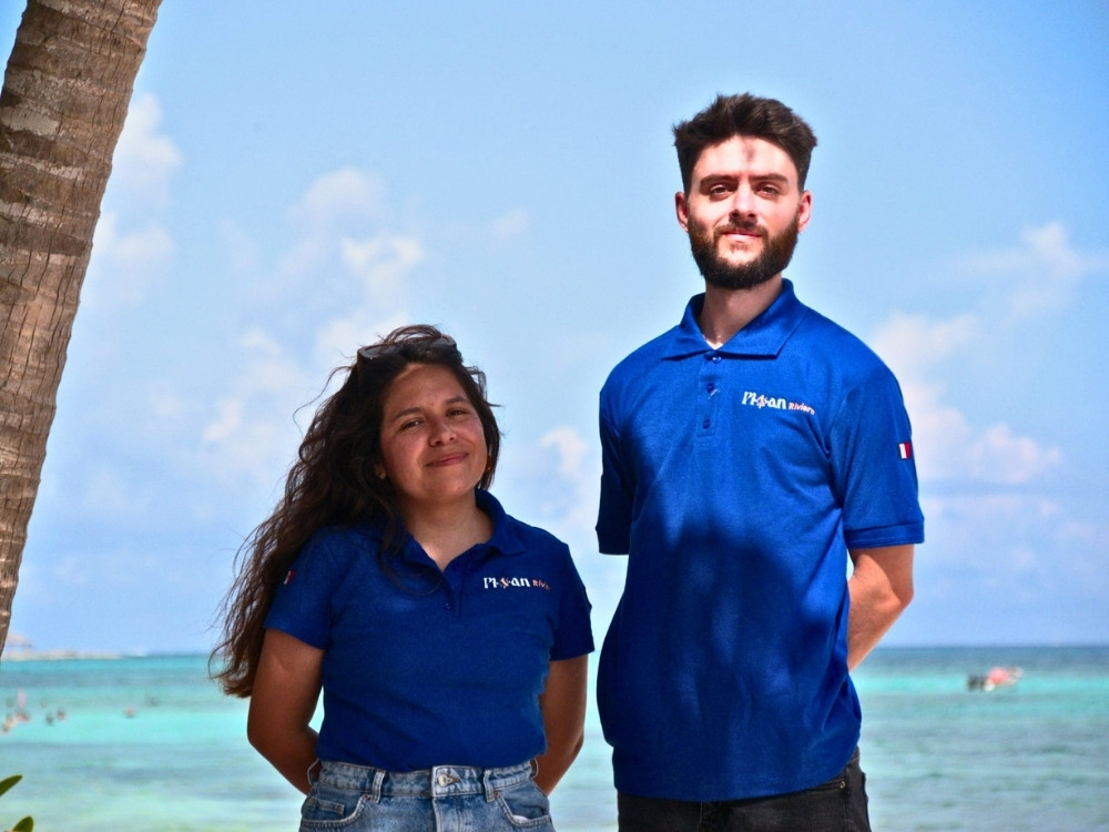 Melissa et Yann, fondateurs de Pixan Riviera